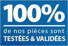 Pièces validées et testées